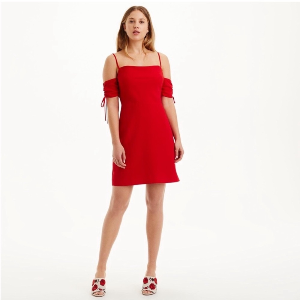Club Monaco Elisabet Cold Shoulder Dress